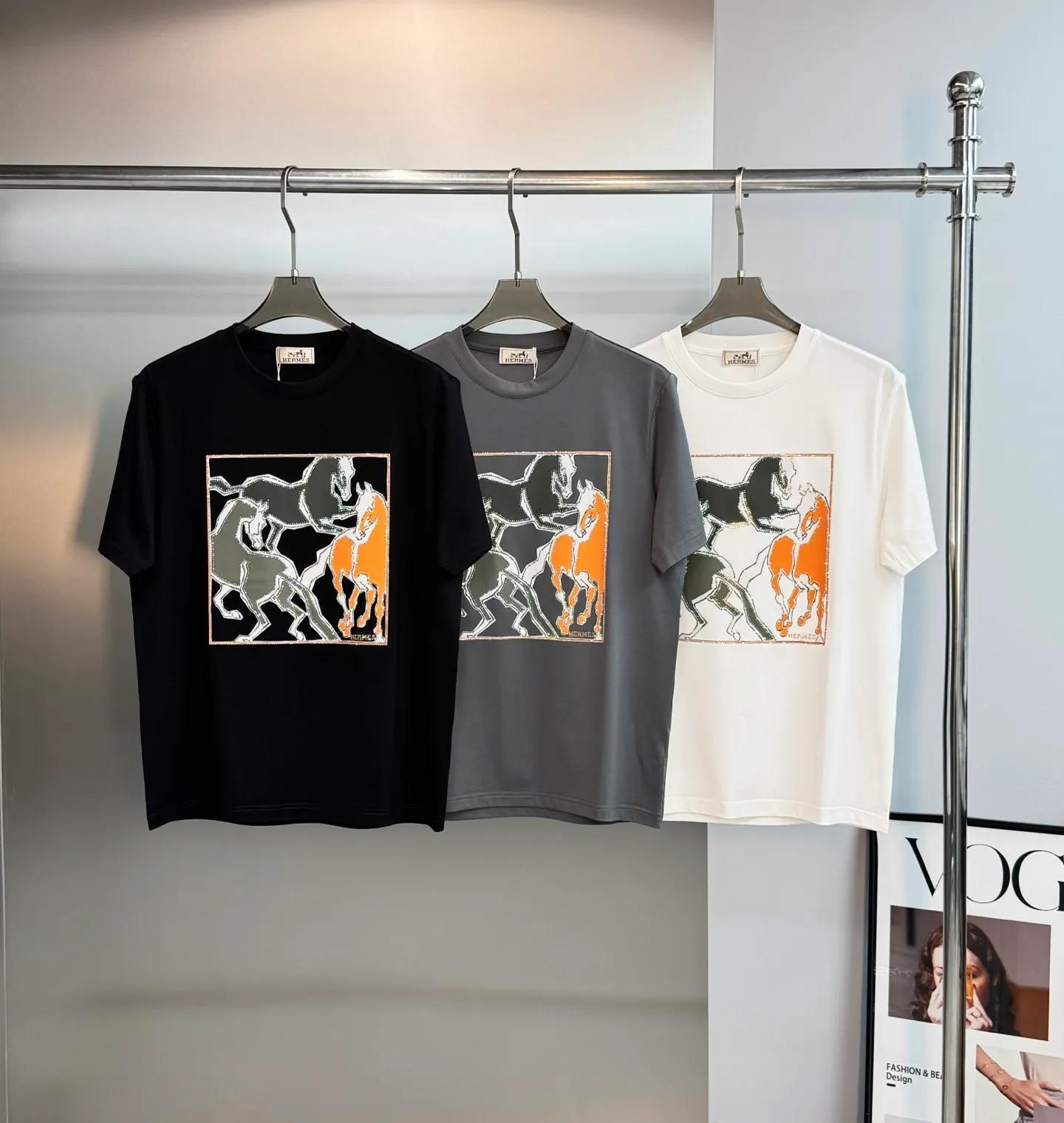 ⚜️Hermes 26s New Arrival T ， Quality . Breathable， ！ ， 🎨 . . . Versatile， 。 Brother ， Breathable， ！ ：Black.Gray.White.Sizes：M-3XL ！（S 4XL ）175/145 XL